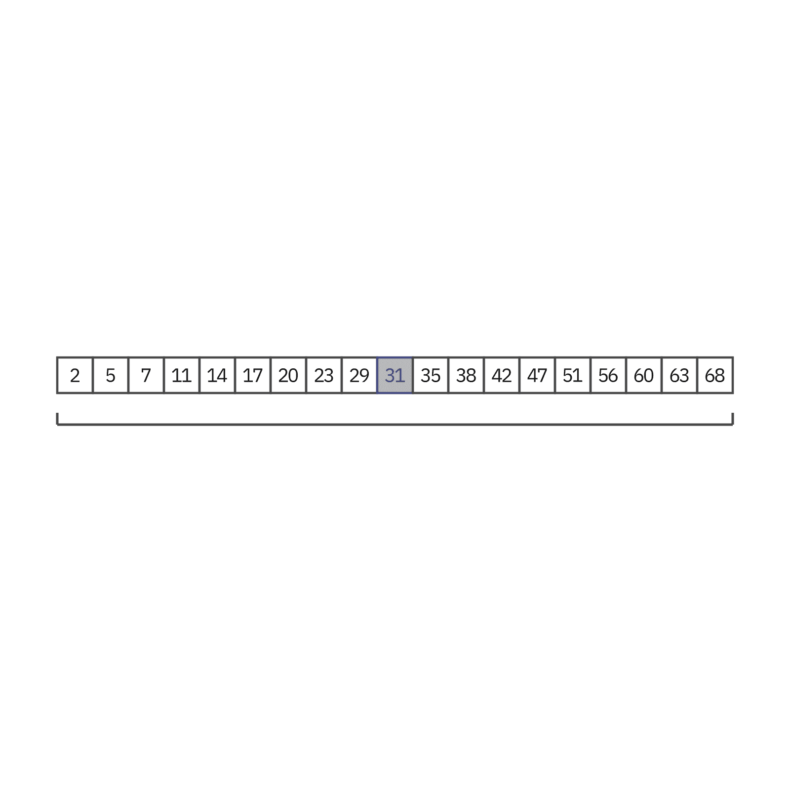 Binary search preview
