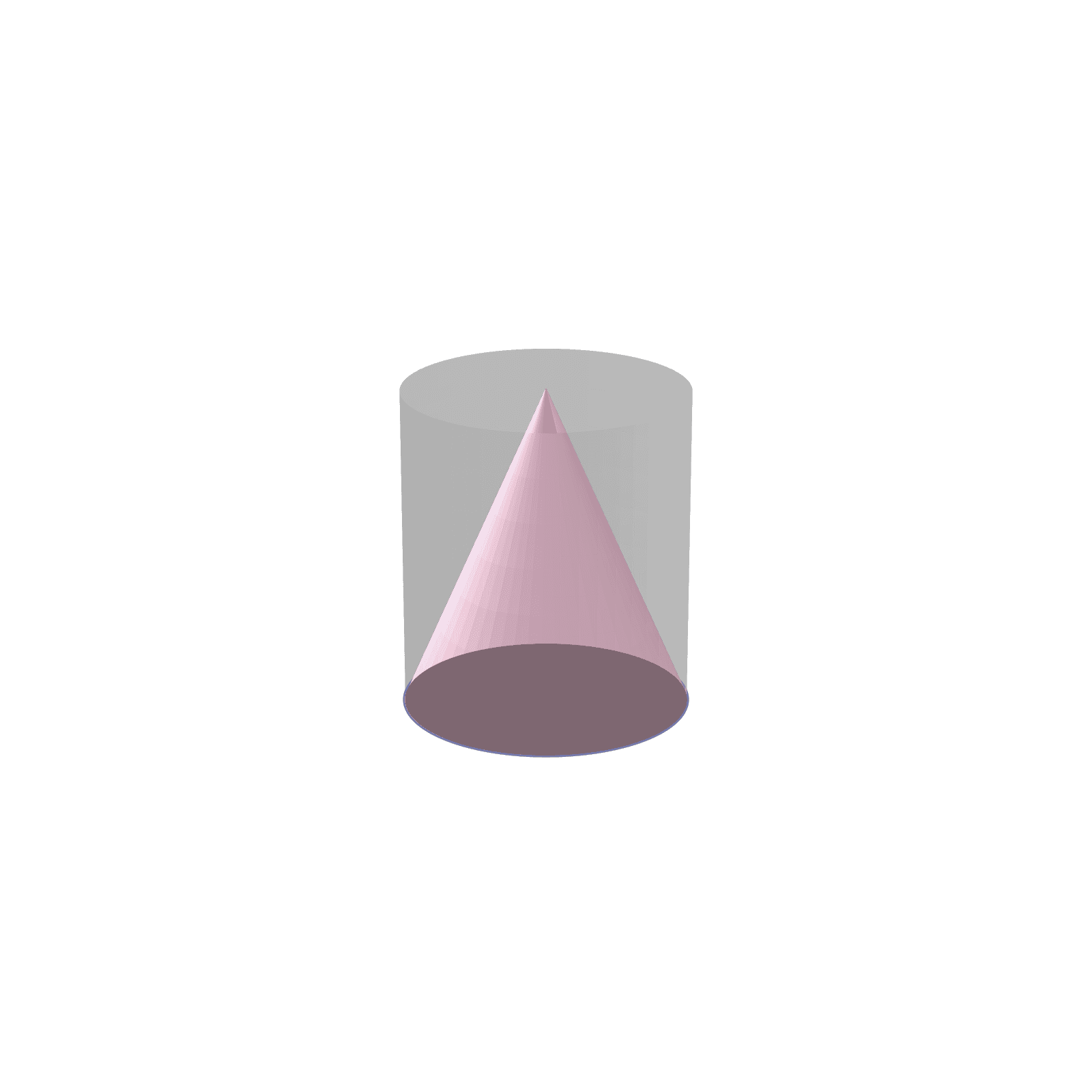 Cylinder and cone preview